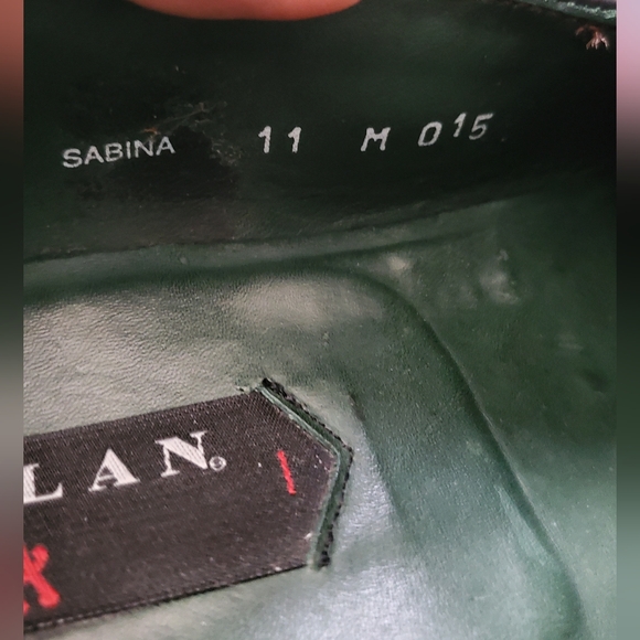 Mezlan Black Pebbled Leather Tassel Slip On Loafers 13559 Size 11 M - Picture 9 of 12